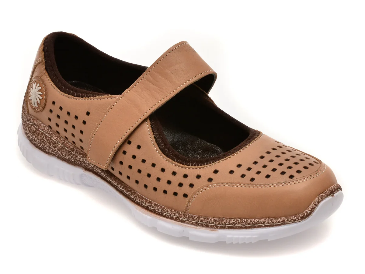 Pantofi GRYXX maro, EV2922, din piele naturala