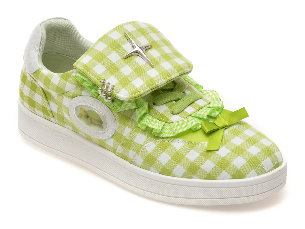 Pantofi sport GRYXX verzi, QS925, din material textil
