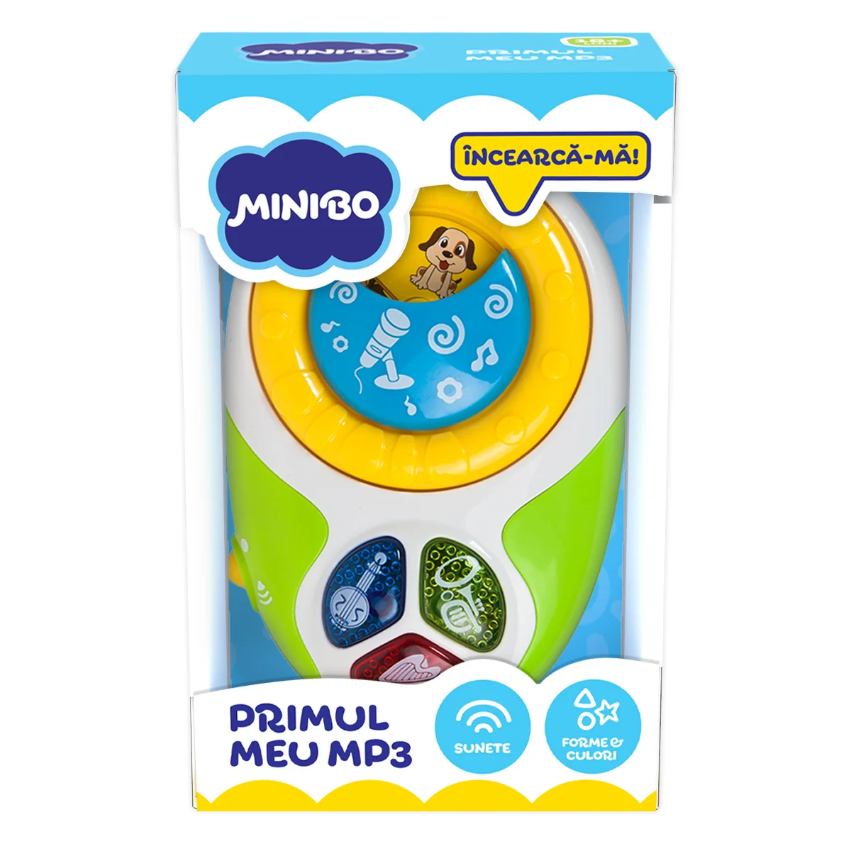 Jucarie bebelusi, Minibo, Primul meu MP3