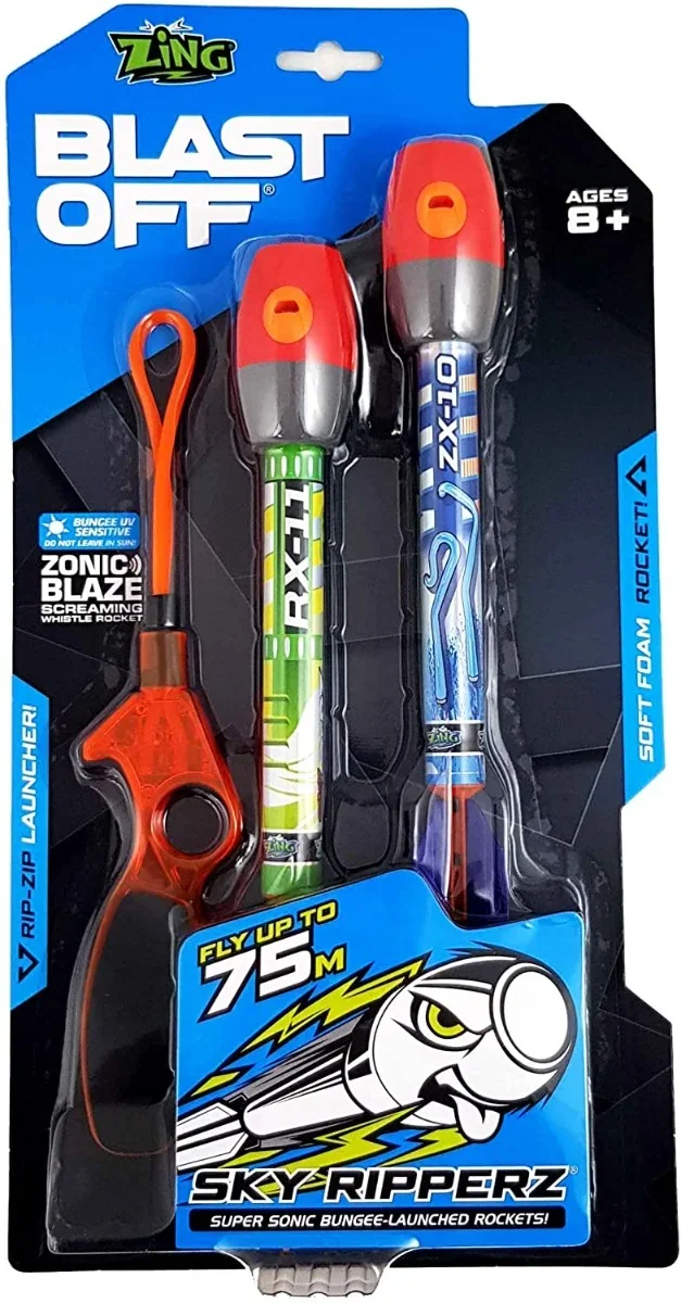 Set lansator de sageti, Zing, Sky Ripperz 2 pack