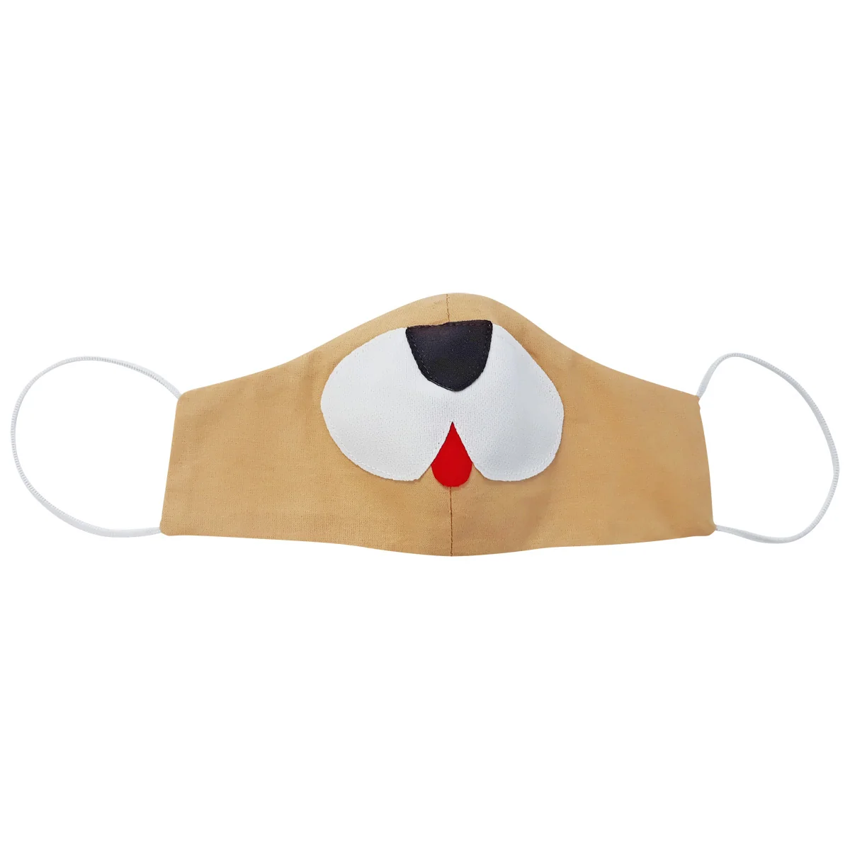 Masca de fata, copii 6-12 ani, reutilizabila, forma anatomica cu botic Catel, Noriel