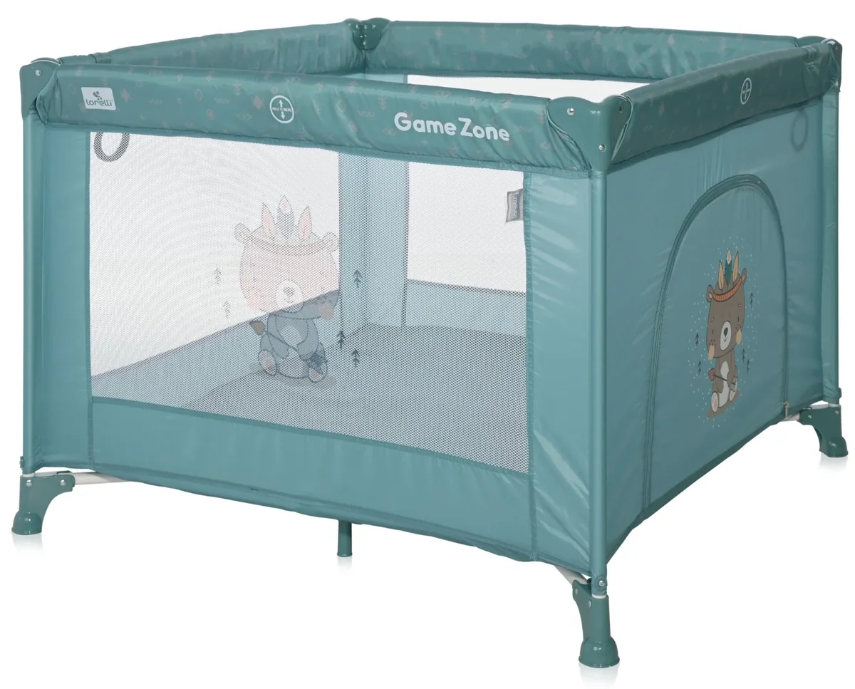 Tarc de joaca Game Zone 100 x 100 cm, Lorelli, Arctic Indian