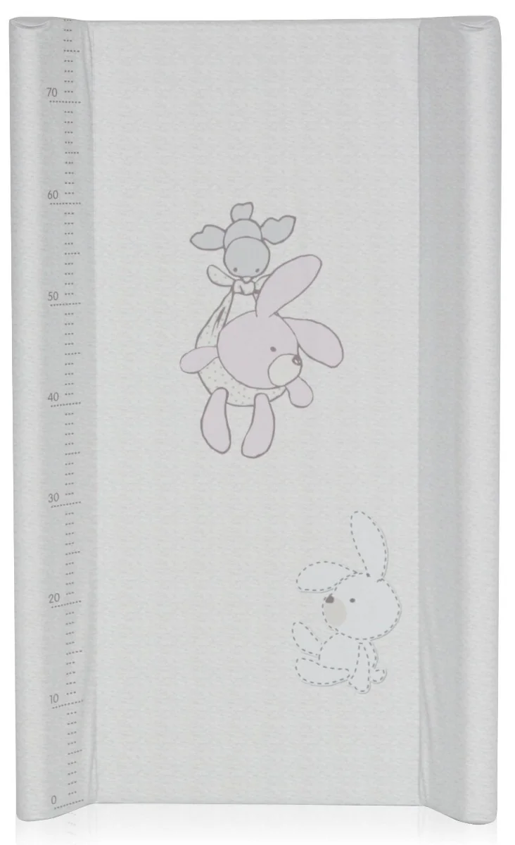 Saltea de infasat cu intaritura, Lorelli, 50 x 80 cm, Grey