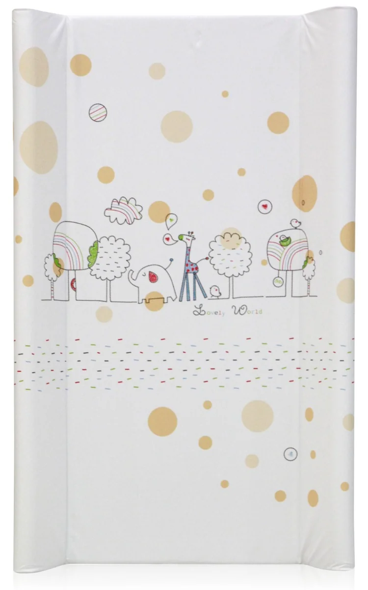 Saltea de infasat cu intaritura, Lorelli, 50 x 80 cm, Beige