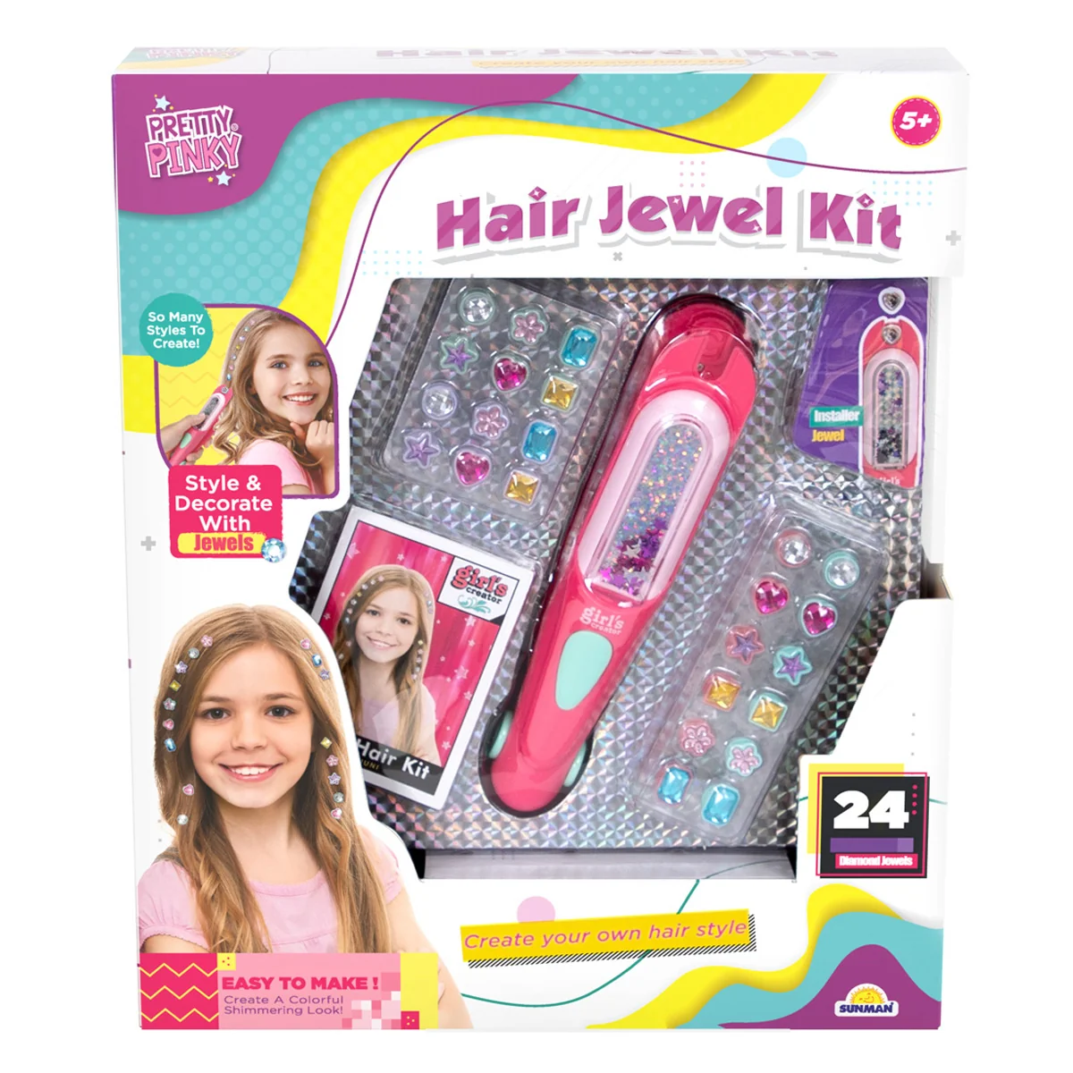 Set bijuterii pentru par, Pretty Pinky