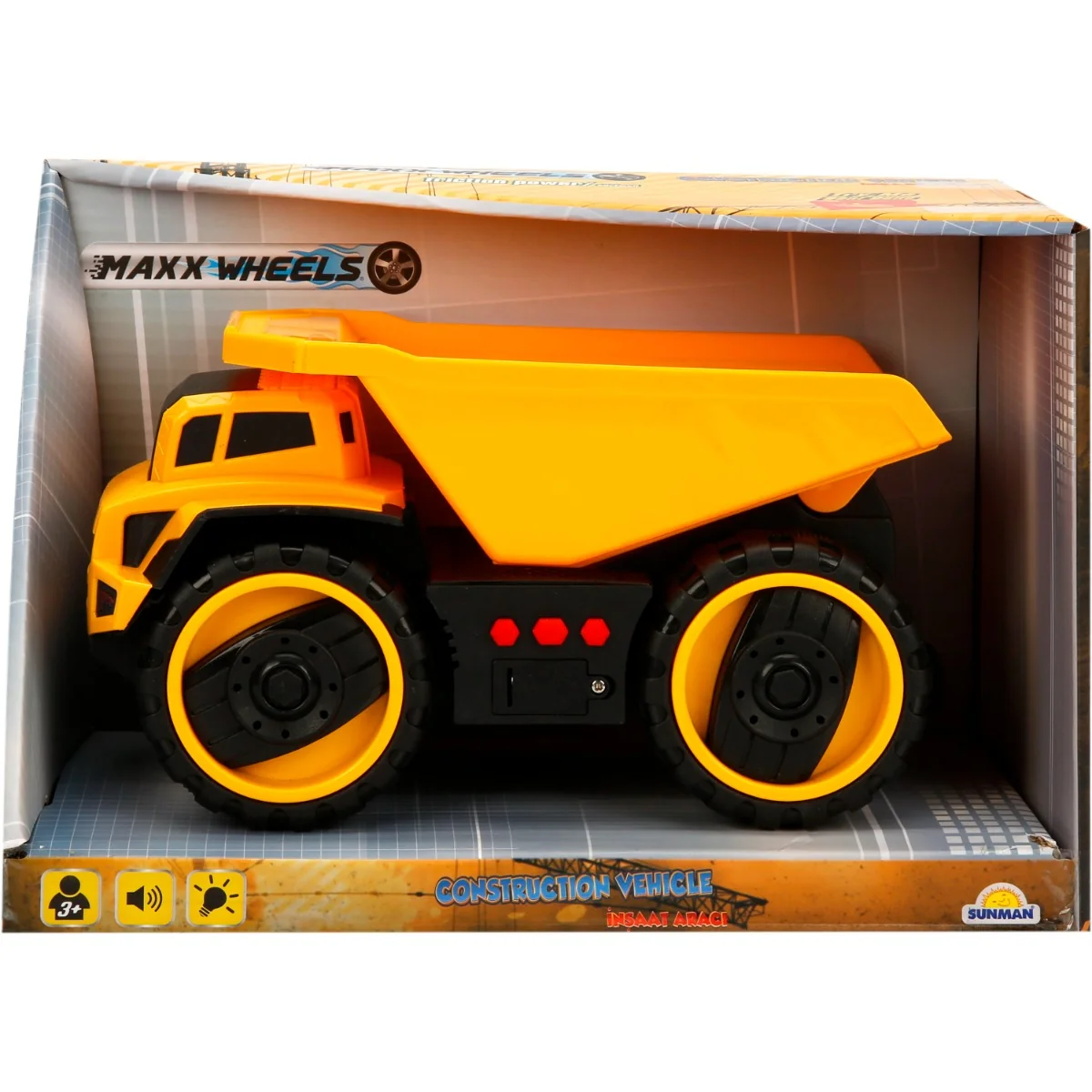 Basculanta cu lumini si sunete, Maxx Wheels