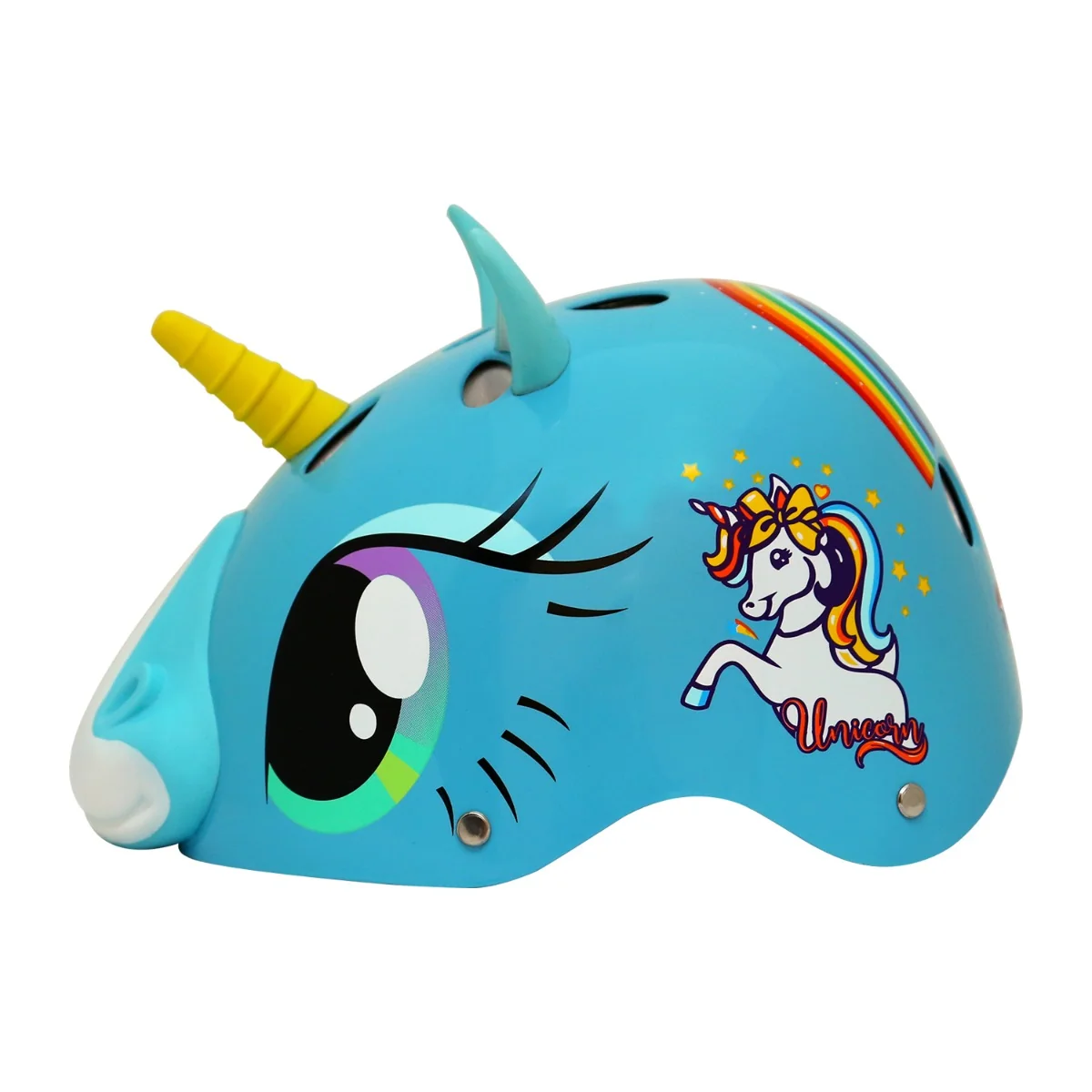 Casca de protectie, Street Jam, Unicorn, Marimea S, Blue