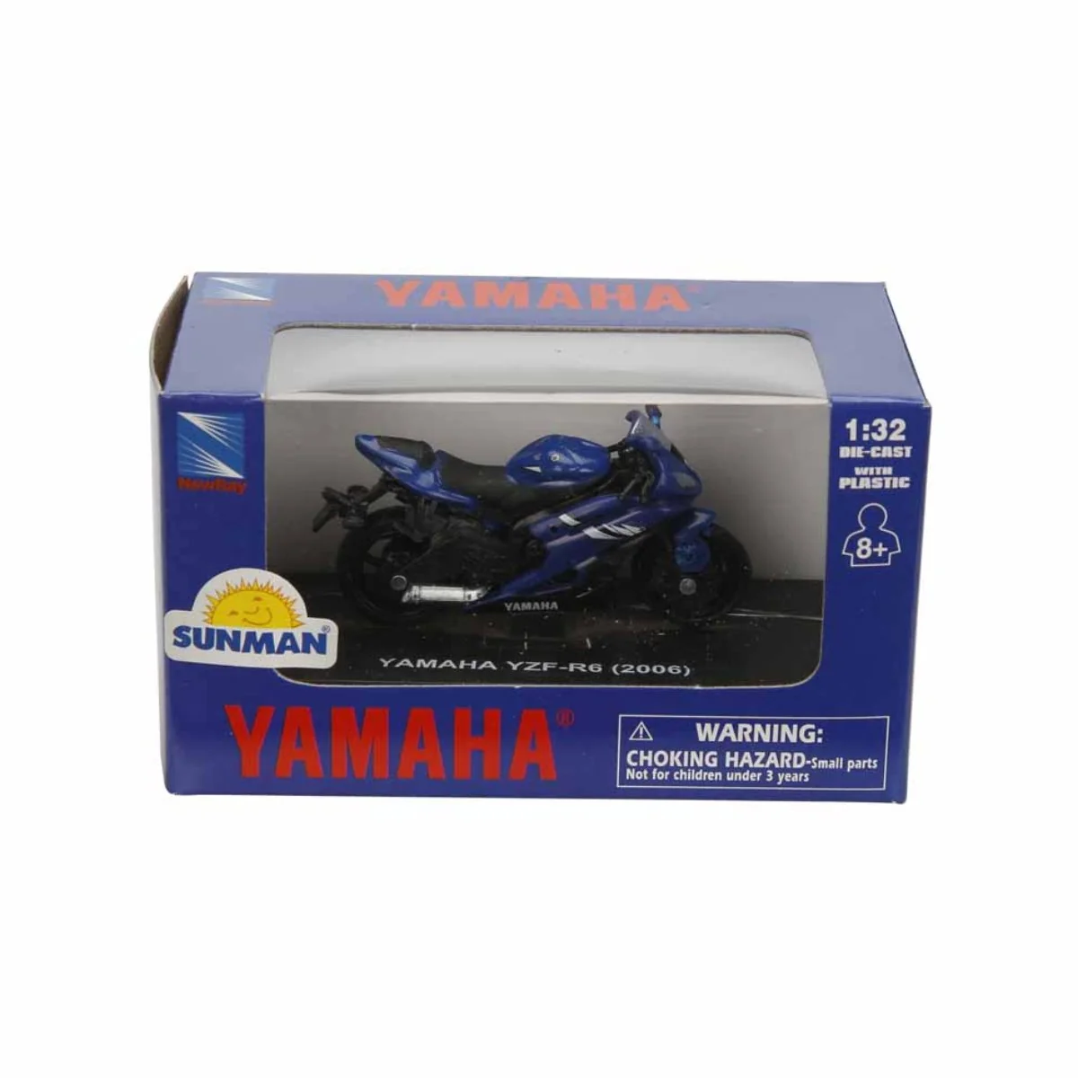 Motocicleta metalica, New Ray, Yamaha YZF-R6 2006, 1:32