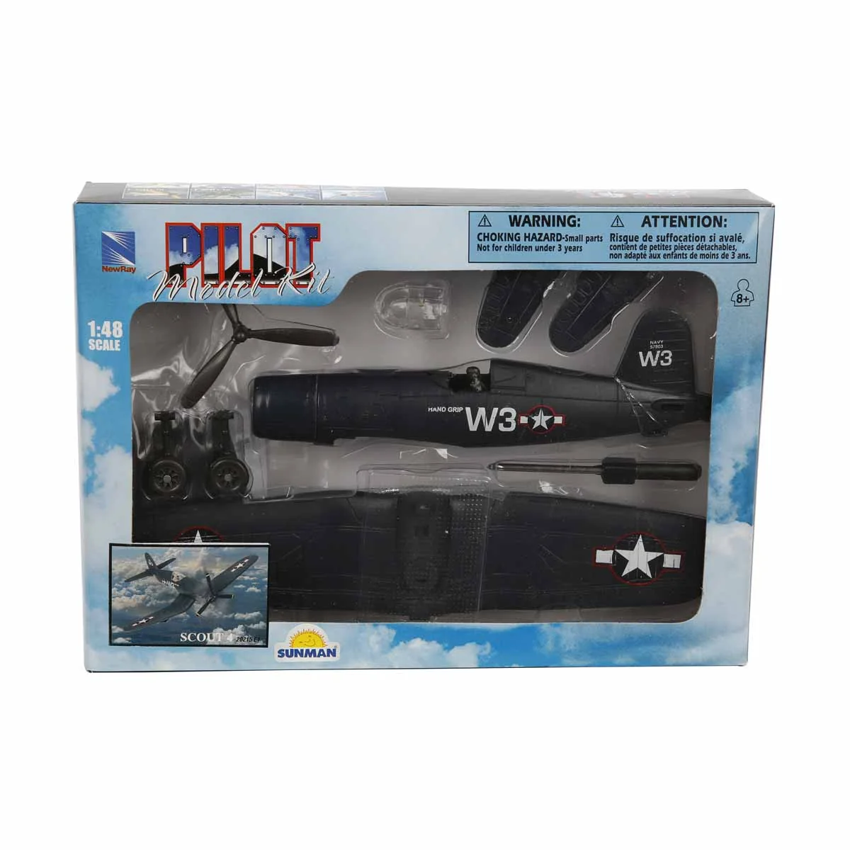 Avion de lupta cu pilot, New Ray, Scout 4, 1:48