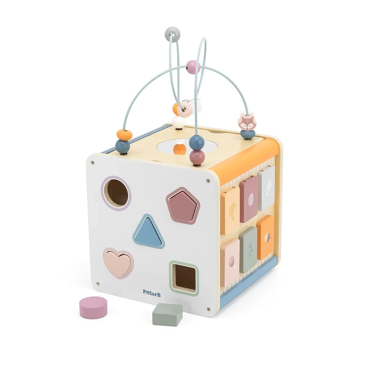 Cub cu activitati, Viga, PolarB, 8 in 1