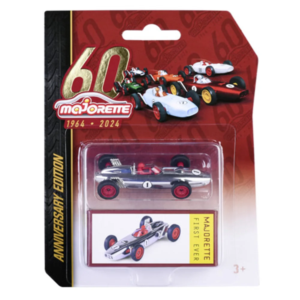 Masina metalica, Majorette, Anniversary Edition 1964-2024, Alb-Gri