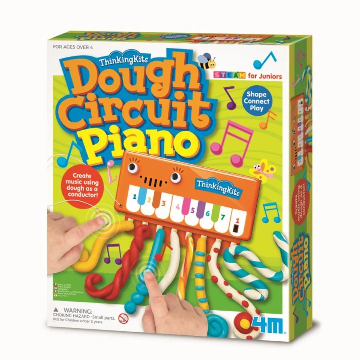 Kit Creativ Stem, 4M, Pianul distractiv, Thinkingkits