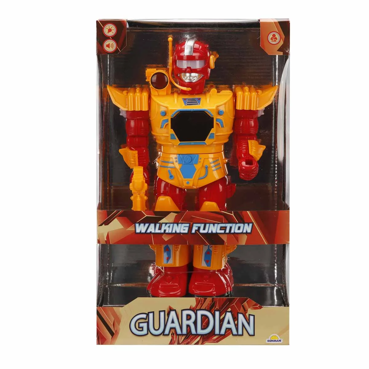 Robot cu sunete si lumini, Guardian, 32 cm