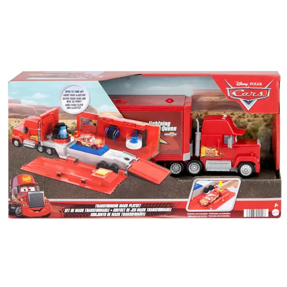 Set de joaca, Disney Cars, Camion Transformabil Mack , HDC75