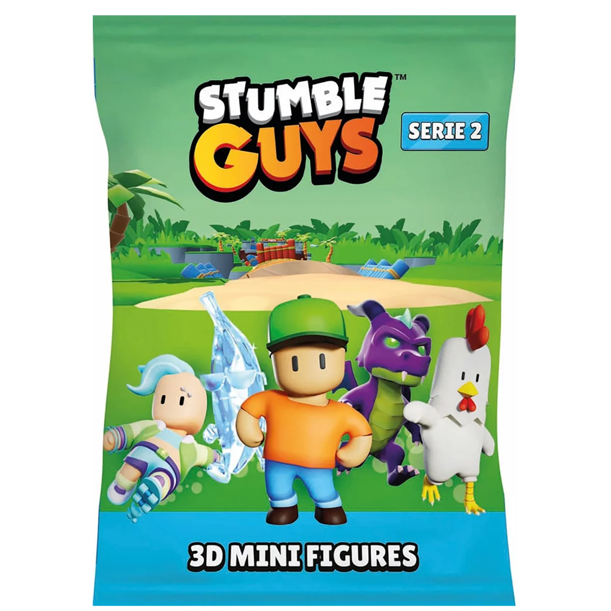 Mini figurina surpriza, Stumble Guys, 3D S2