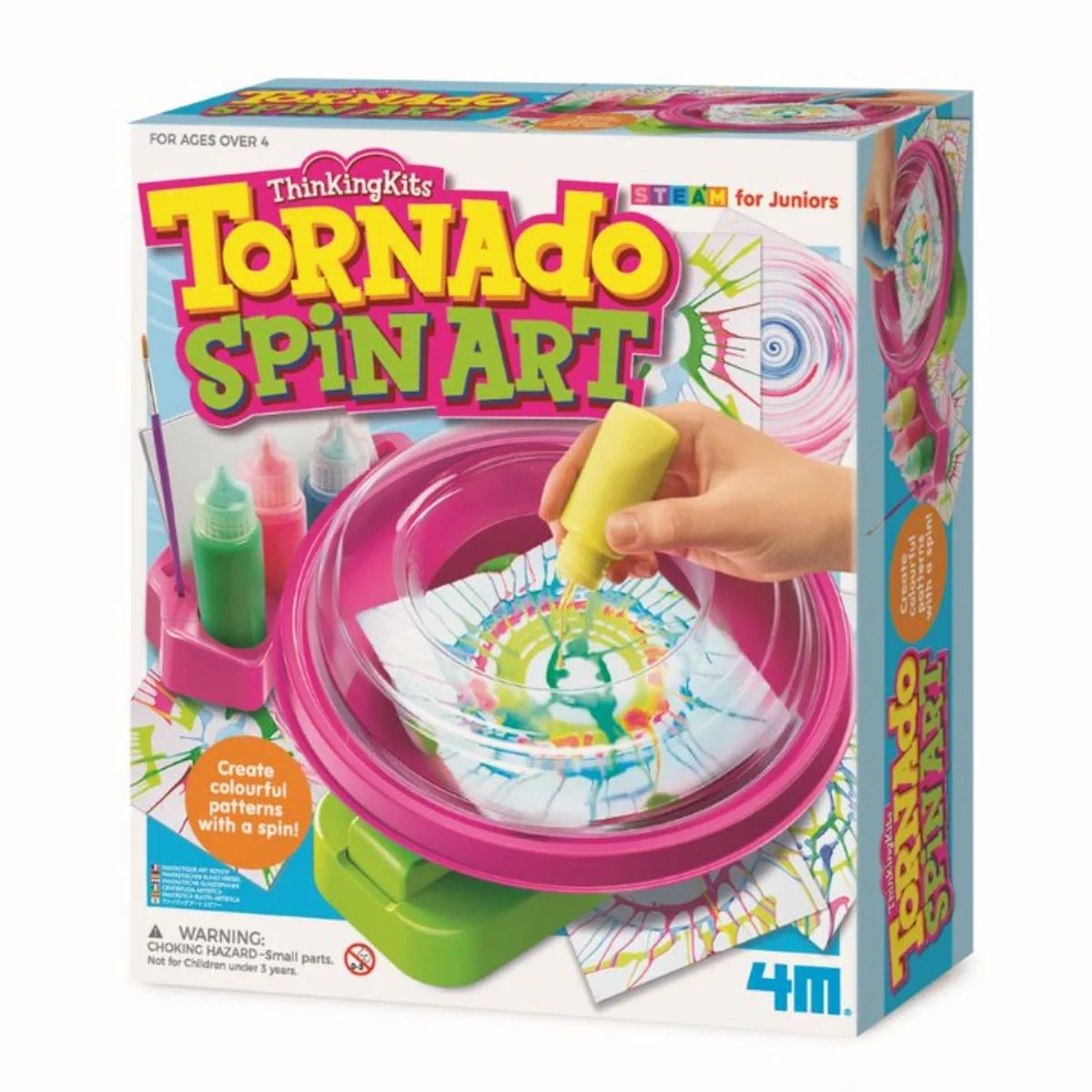Kit Creativ Stem, 4M, Tornada de culori, Thinkingkits