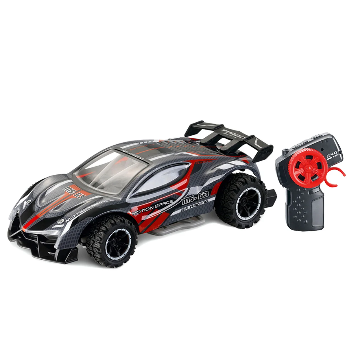 Masina sport cu telecomanda, Suncon, 1:18, Rosu