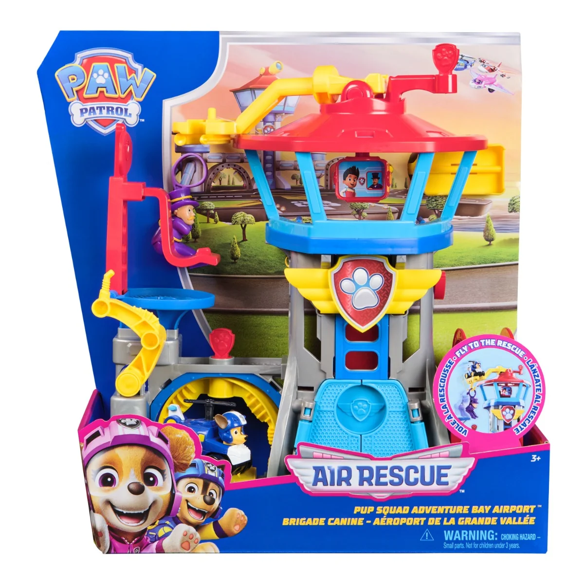 Set de joaca Paw Patrol, Pup Squad Adventure Bay Airport, 6071249