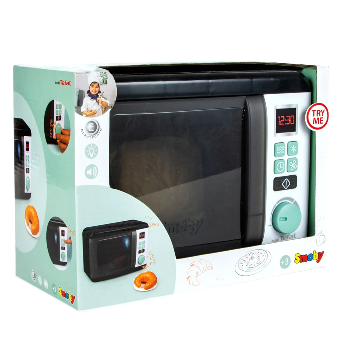 Cuptor cu microunde, Smoby, Mini Tefal
