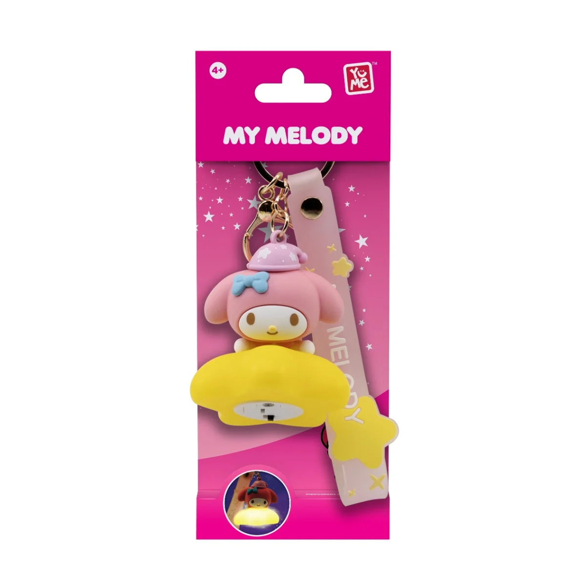 Breloc si curea, Yume, Seria Light-Up Star, My Melody