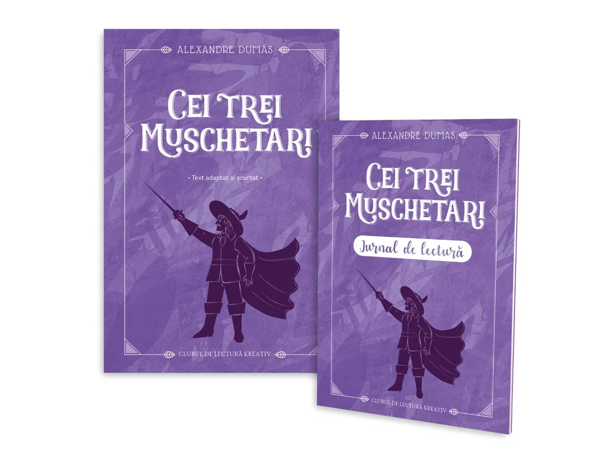 Cei trei muschetari cu jurnal de lectura