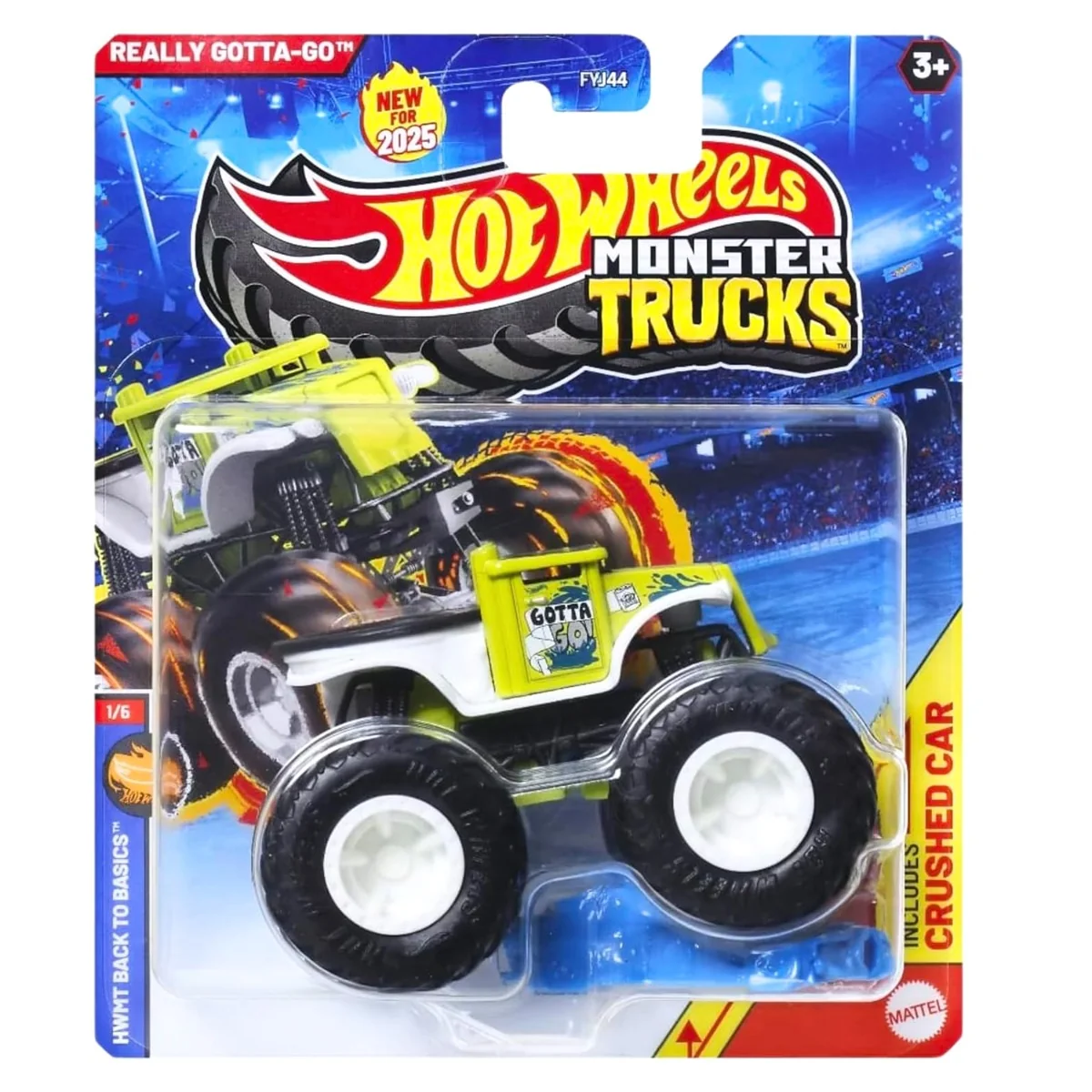 Masinuta Hot Wheels, Monster Truck, Gotta-Go, JCD65