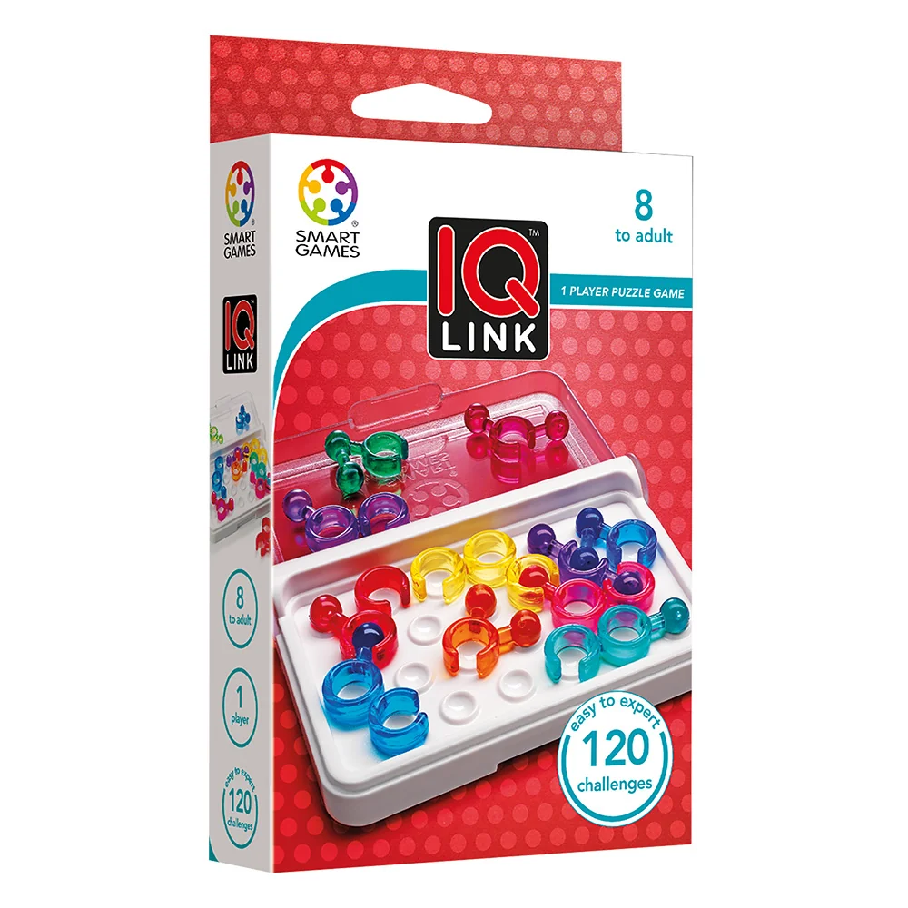 Joc de logica cu 120 de provocari, Smart Games, IQ Link