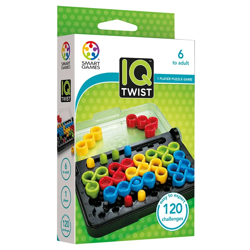 Joc de logica cu 120 de provocari, Smart Games, IQ Twist