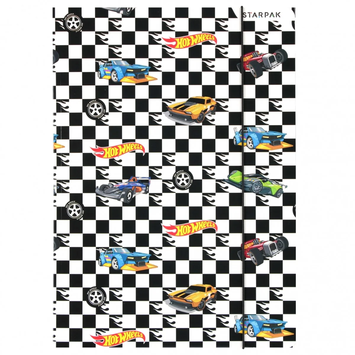 Mapa A4 cu elastic, Starpak, Hot Wheels