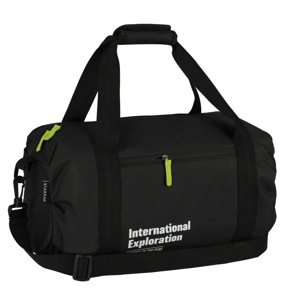 Geanta sport de umar, Starpak, International Exploration, Negru