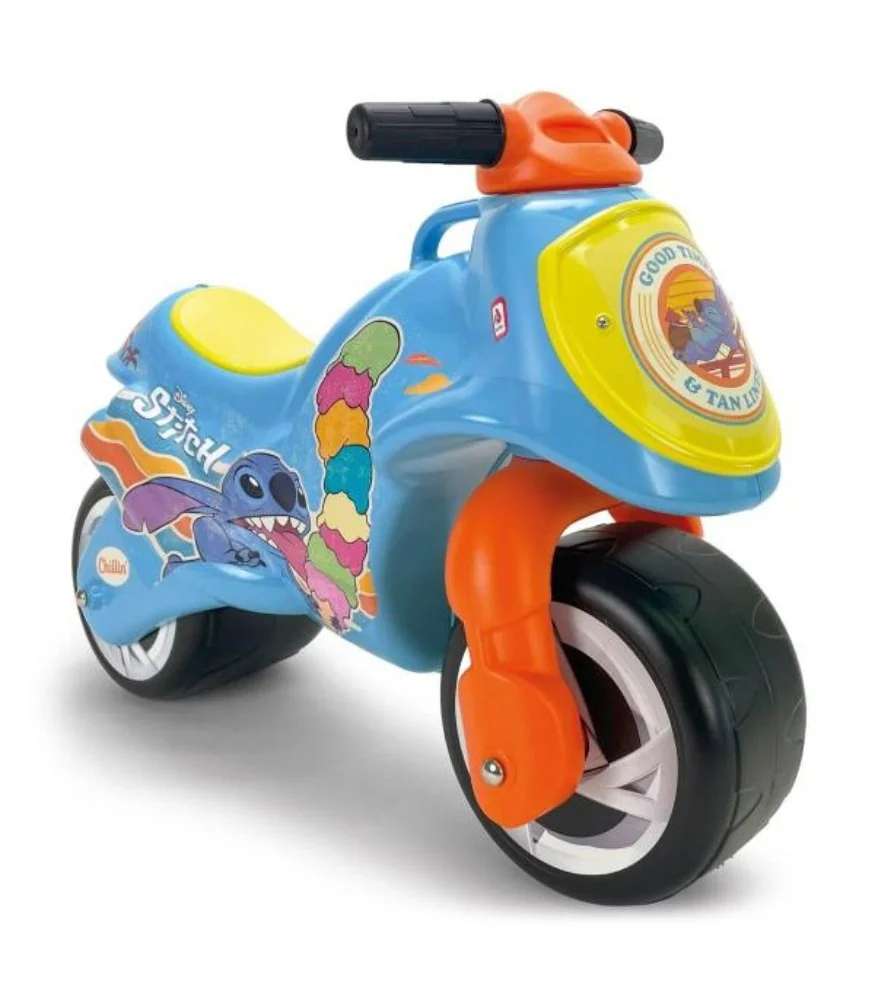 Motocicleta Injusa, Disney Stitch, roti late din plastic