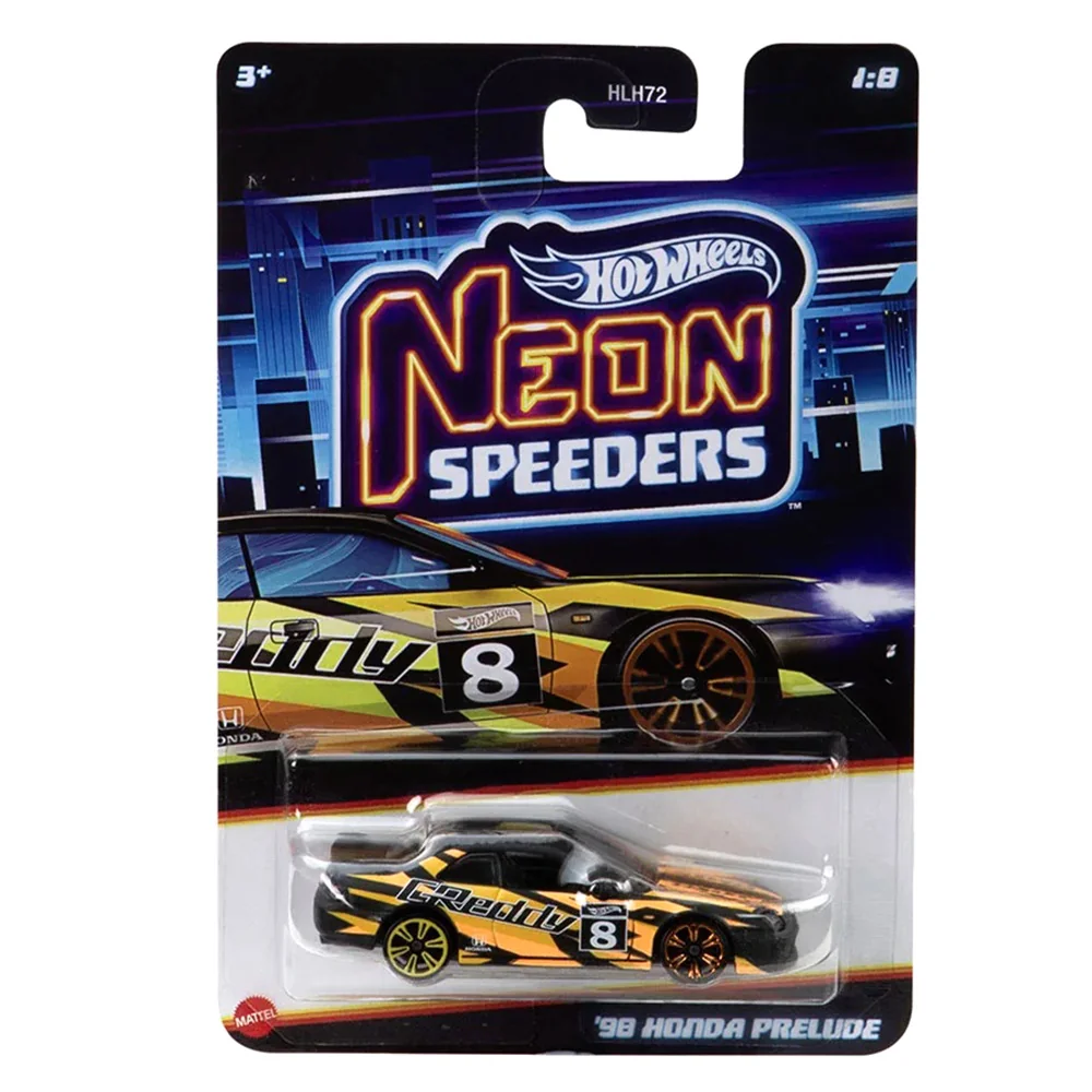 Masinuta metalica, Hot Wheels, Neon Speeders, 98 Honda Prelude, JCB00