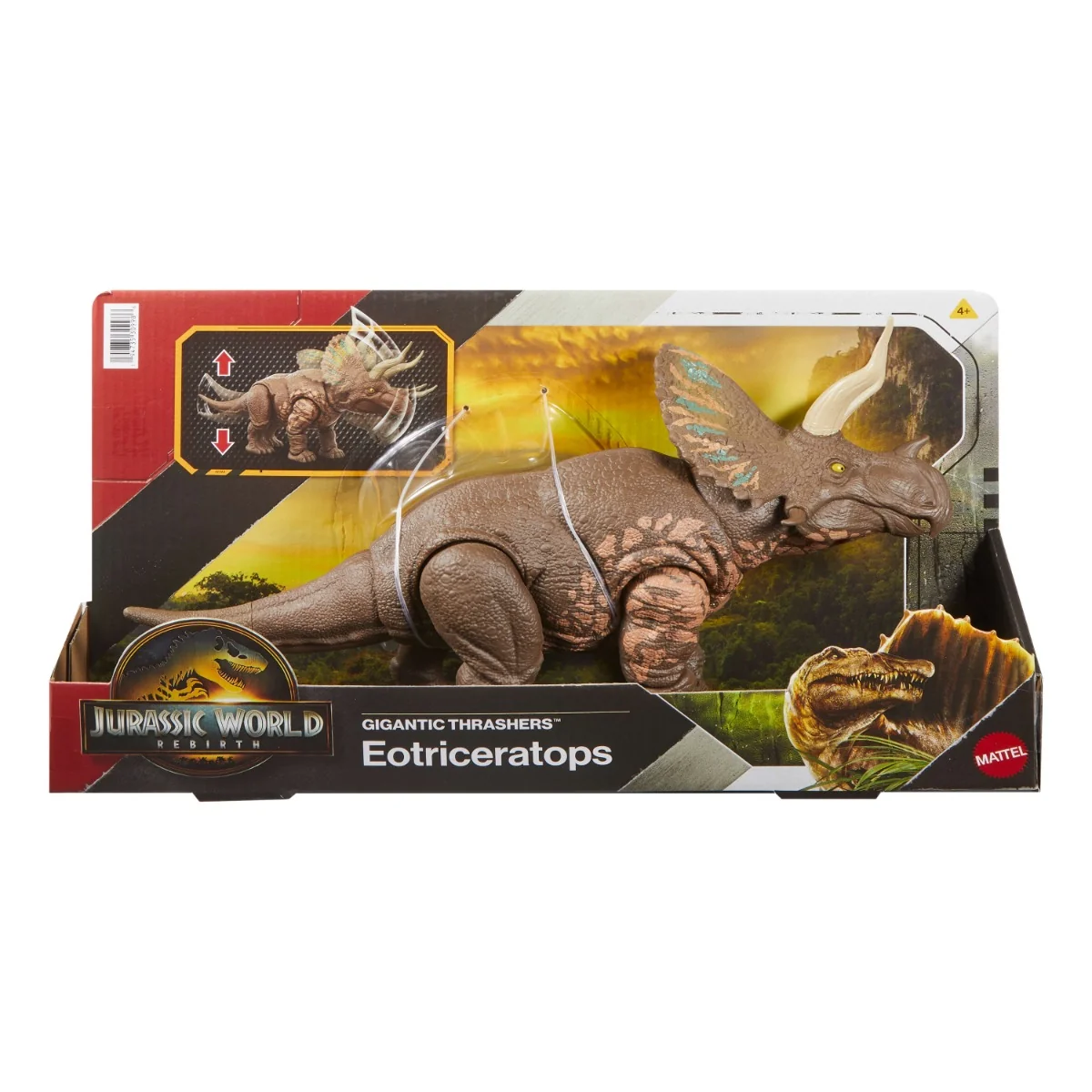 Figurina articulata, Jurassic World Gigantic Thrashers, Eotriceratops, JGB93