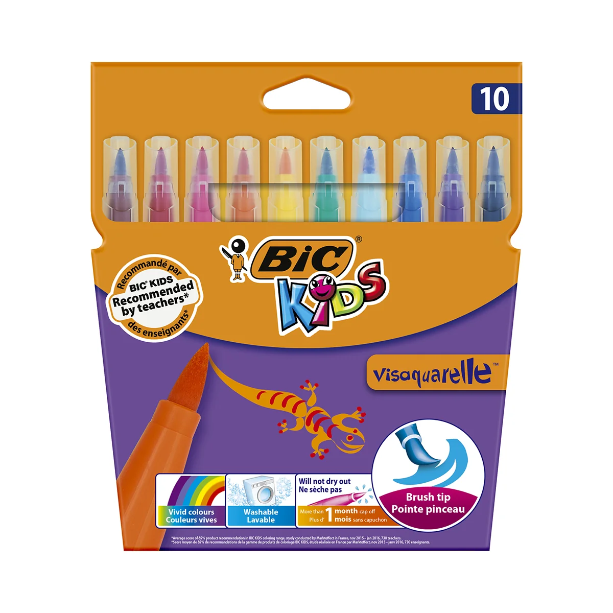Set carioci lavabile Visaquarelle Bic, P10