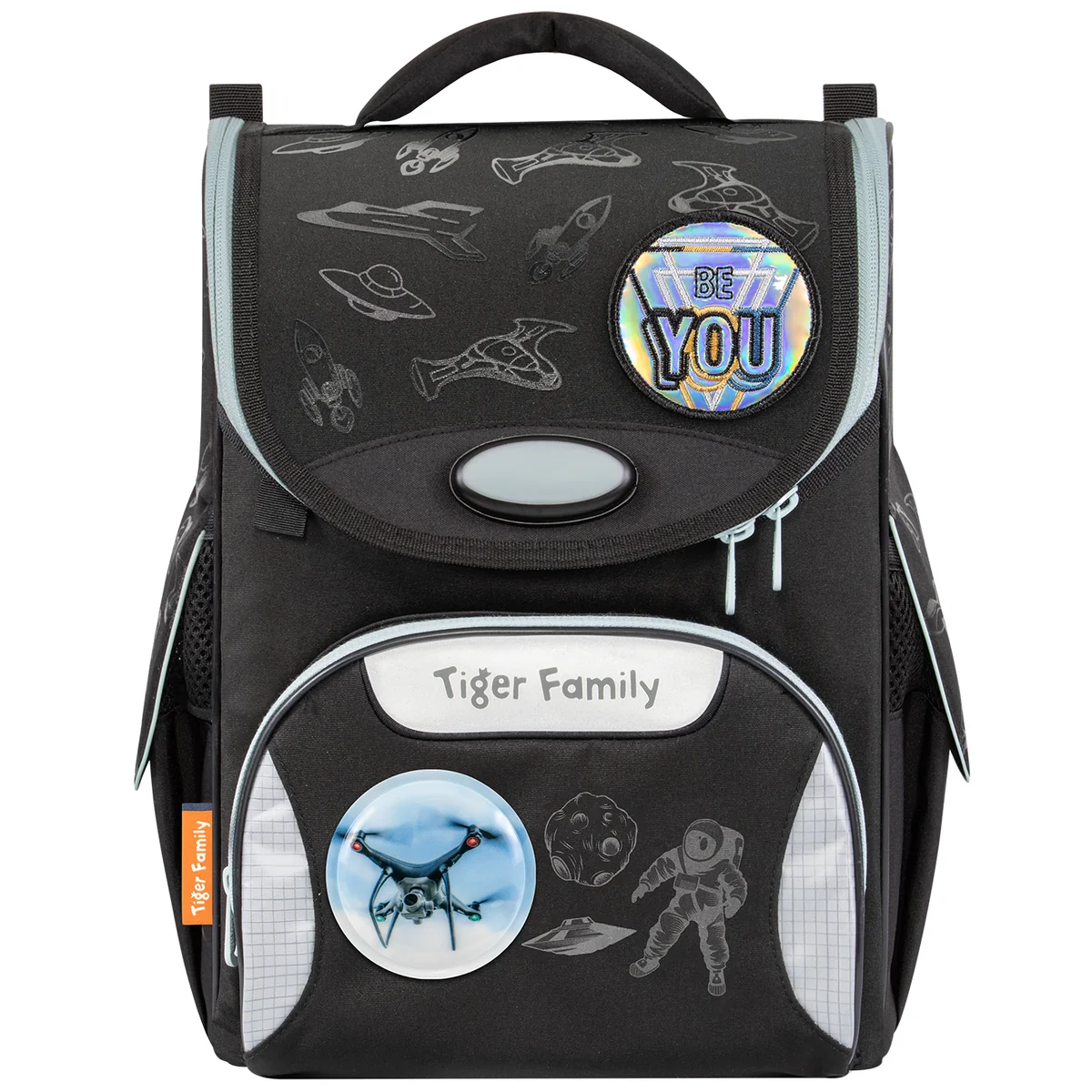 Ghiozdan neechipat, Tiger Family, Nature Quest, Space Vision, Go Ocean