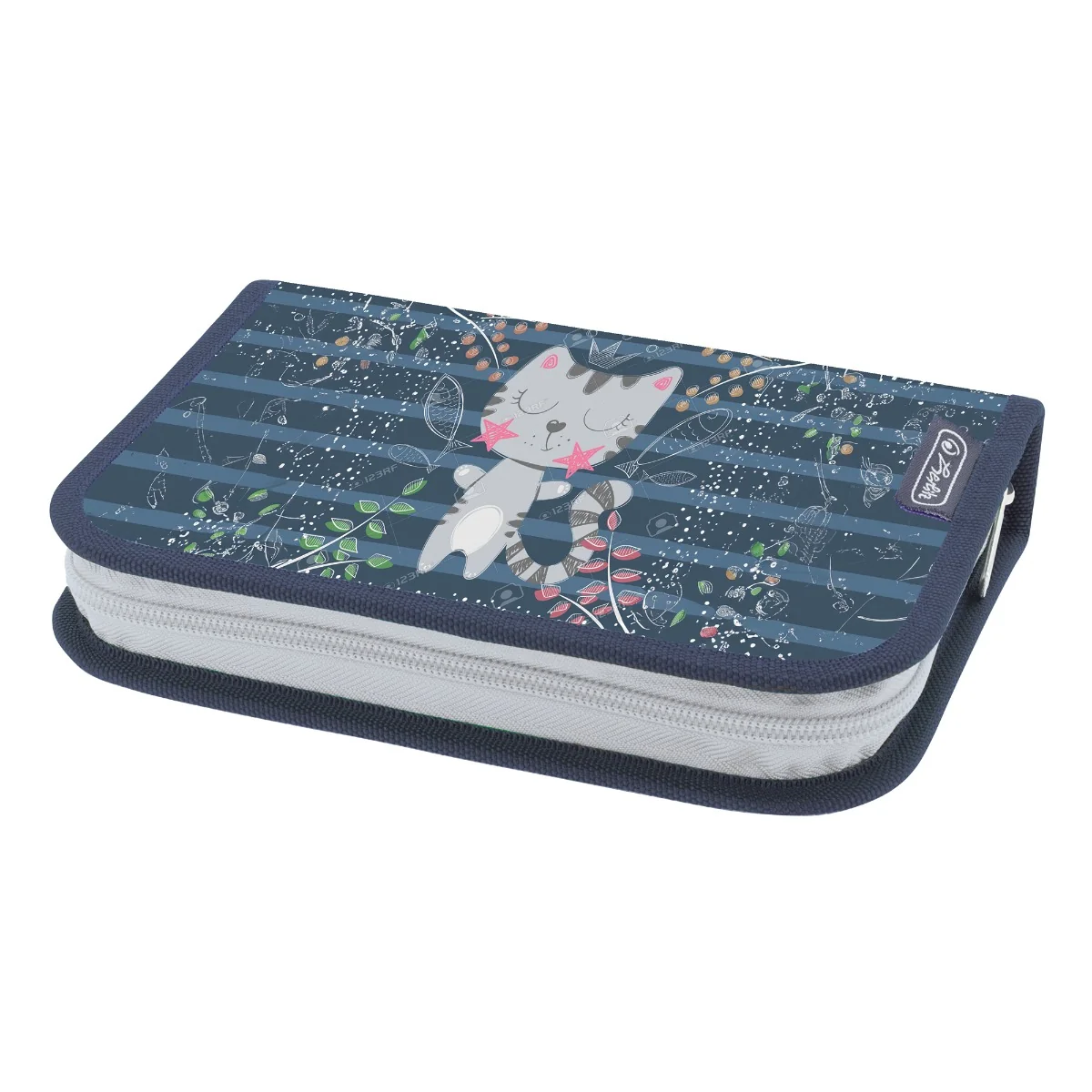 Penar echipat cu un compartiment, Herlitz, Chill Cat, 34 piese