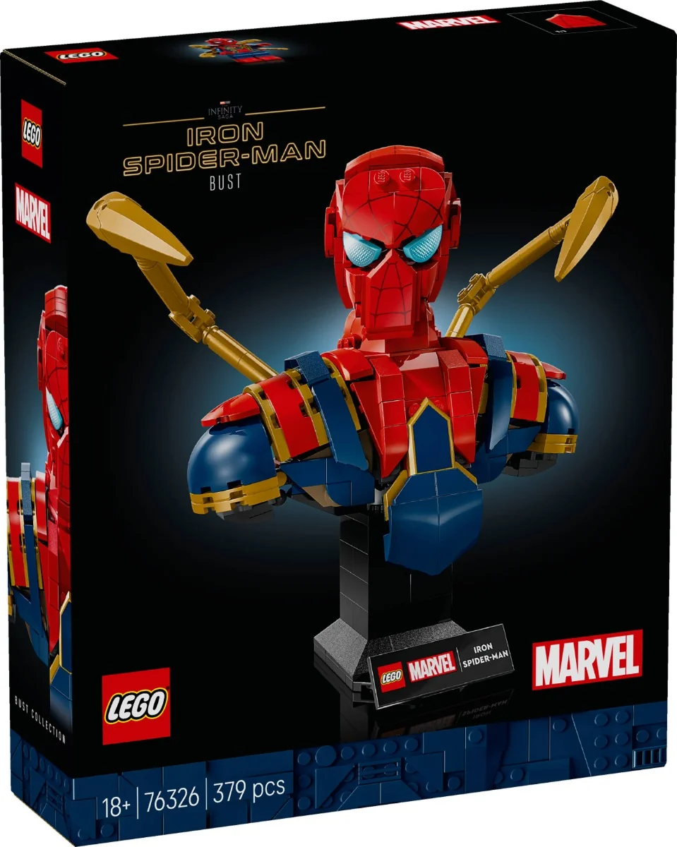 LEGO® Super Heroes - Bustul lui Iron Spider-Man (76326)
