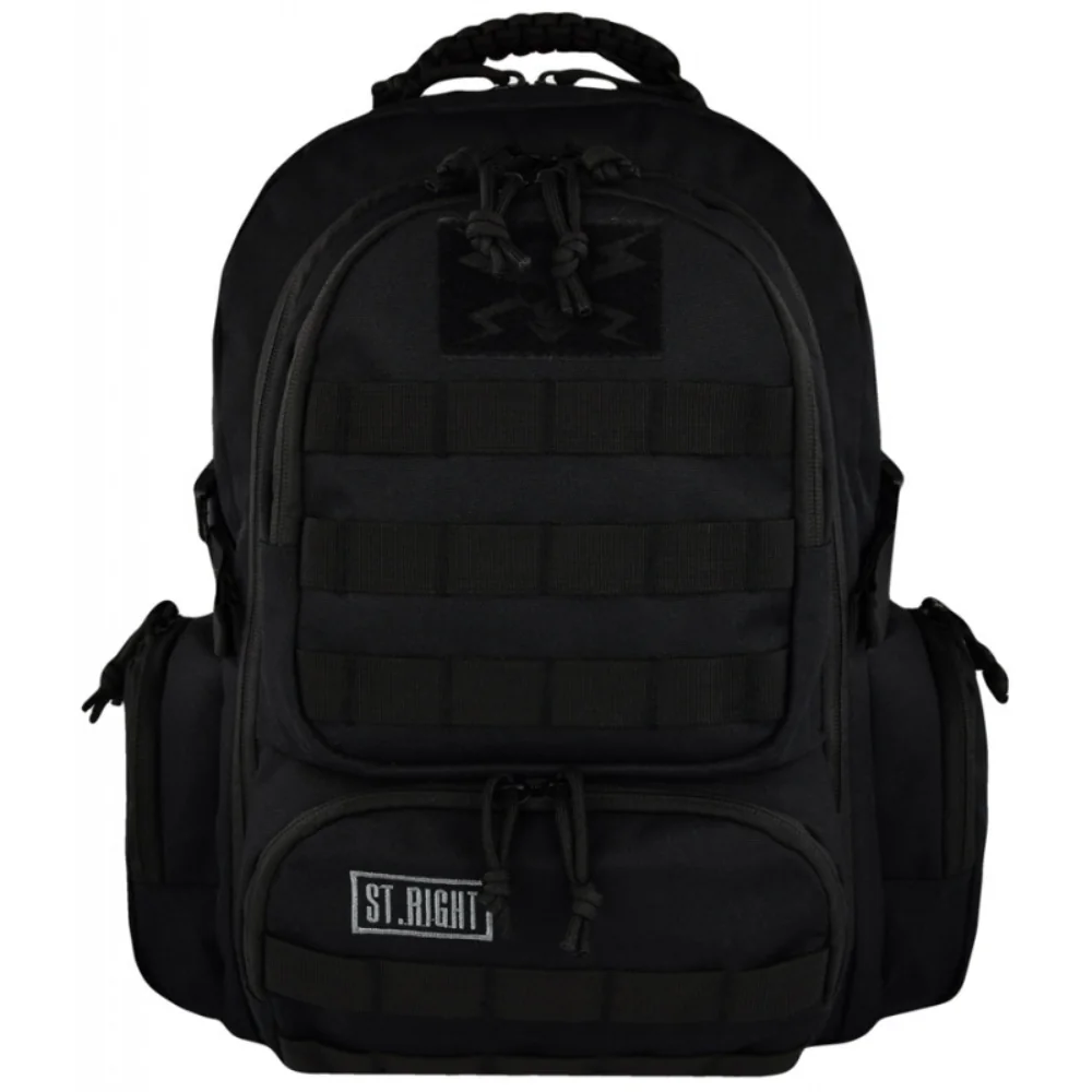 Ghiozdan St Majewski, St Right Military, Negru, 46 cm