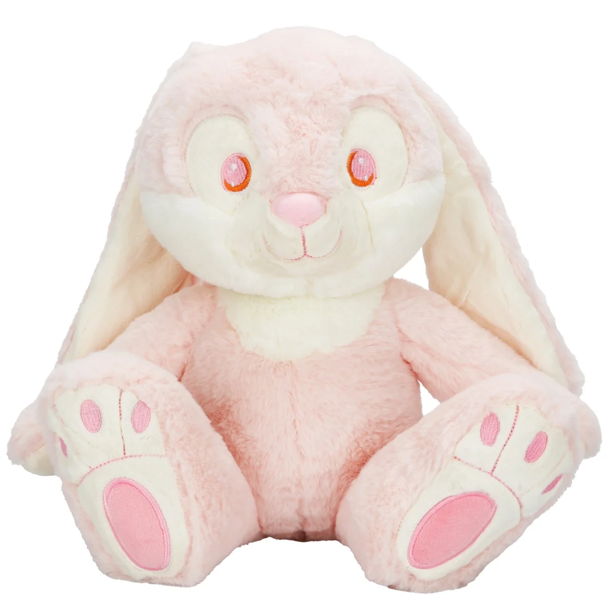 Jucarie de plus, Puffy Friends, Iepuras, Roz deschis, 35 cm