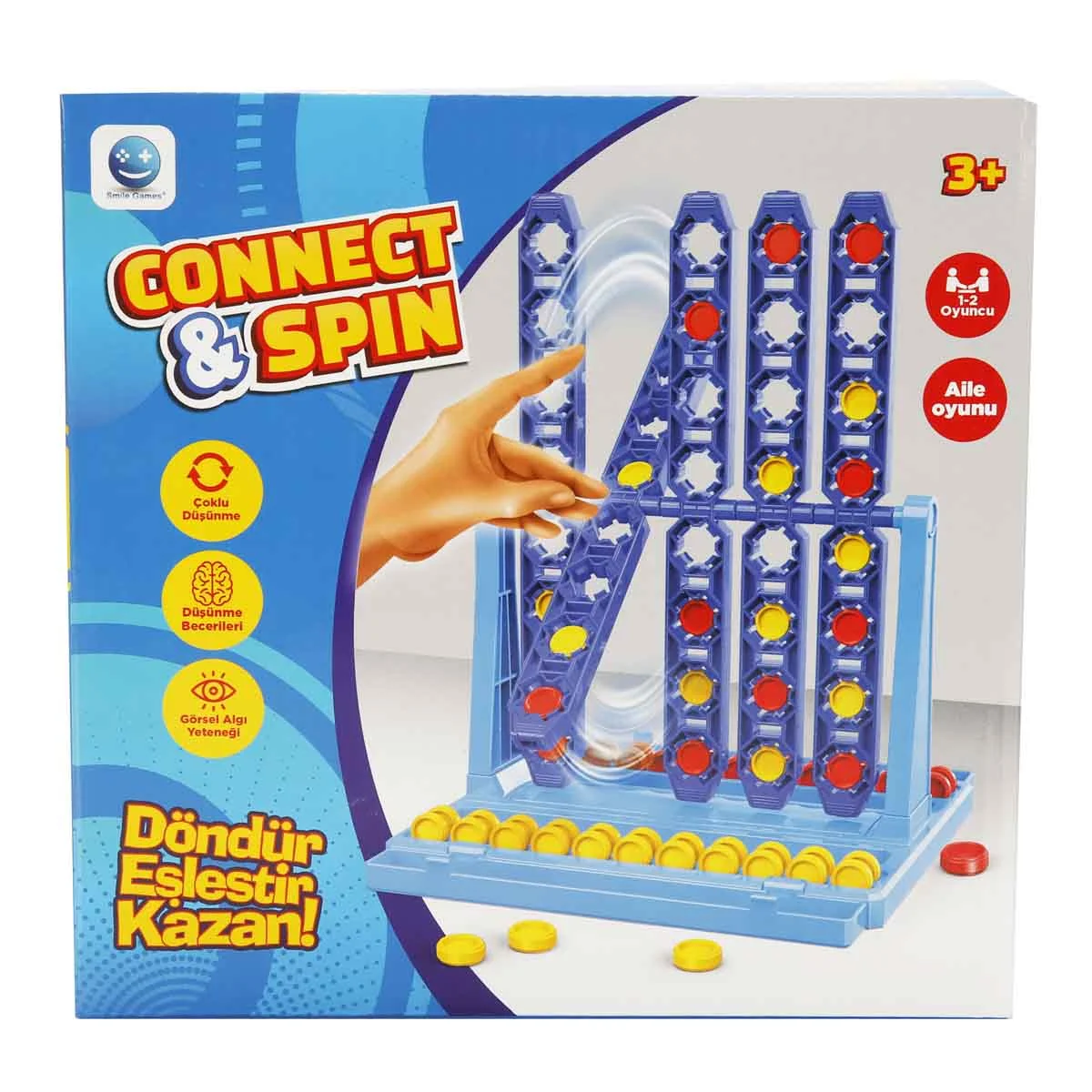 Joc de societate, Smile Games, Connect & Spin