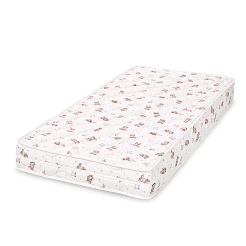 Saltea pat, Lorelli Relax, 60 x 120 x 12 cm, spuma elastica, Bear Pillow Beige