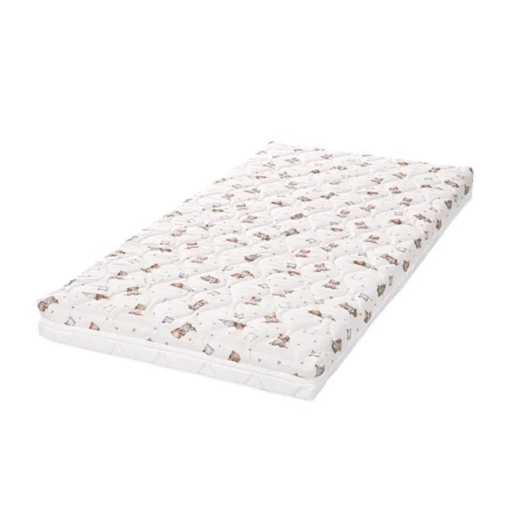 Saltea pat, Lorelli Havana, 62 x 110 x 10 cm, cocos si spuma elastica, Bear and Pillow Beige