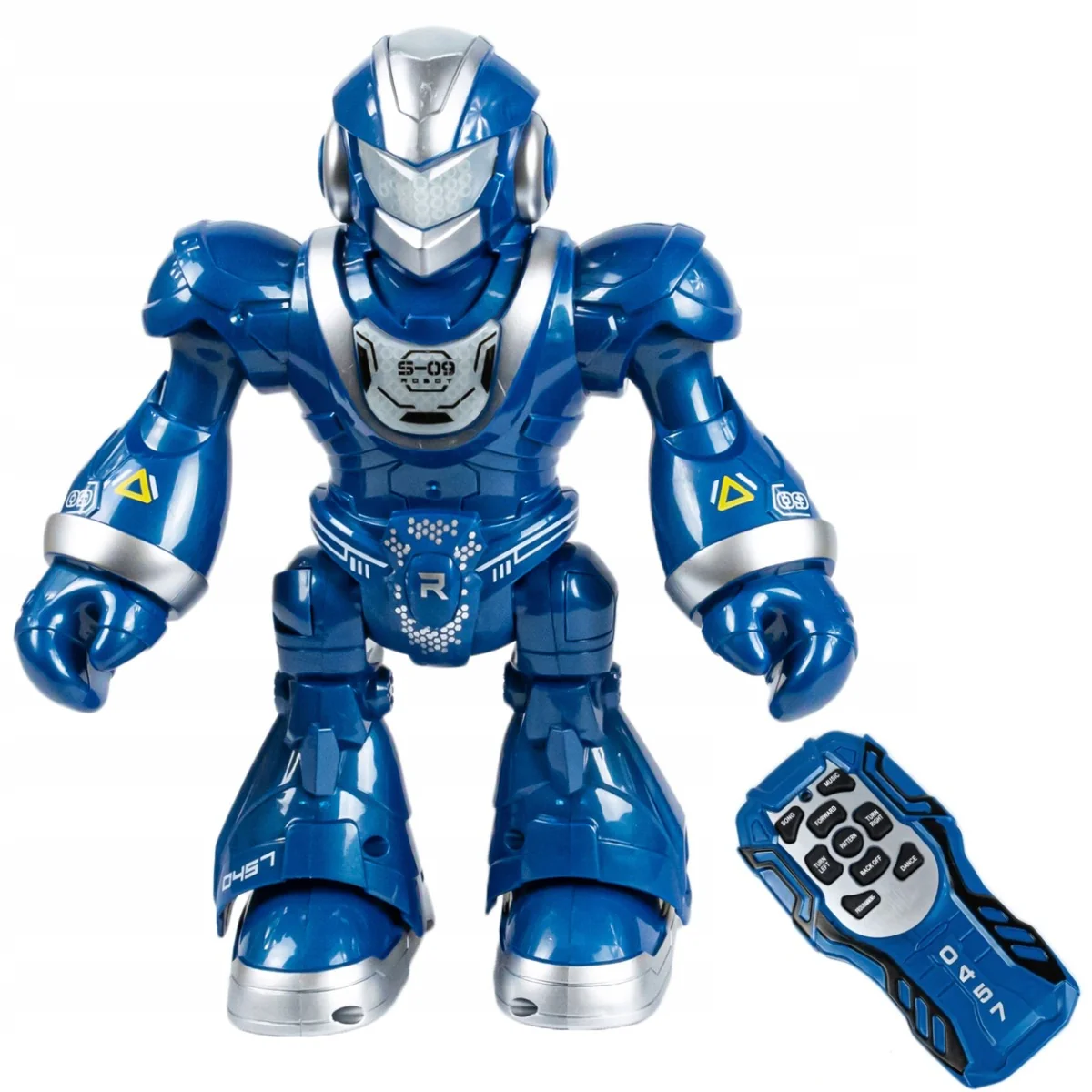 Robot cu telecomanda, Warrior, Multi Mode, Albastru