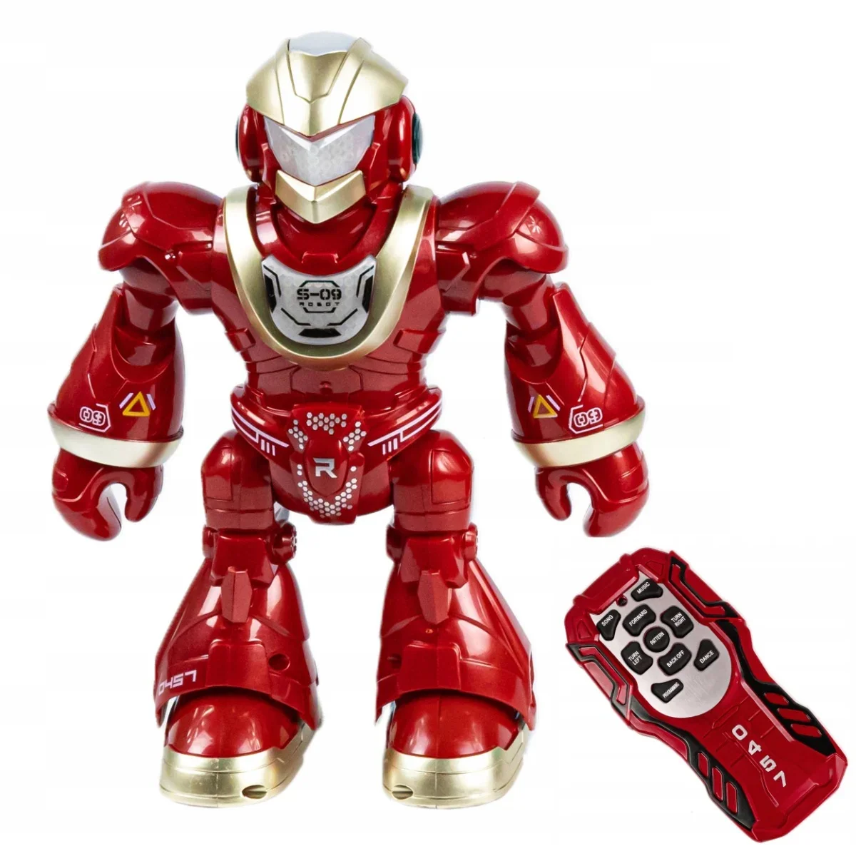 Robot cu telecomanda, Warrior, Multi Mode, Rosu
