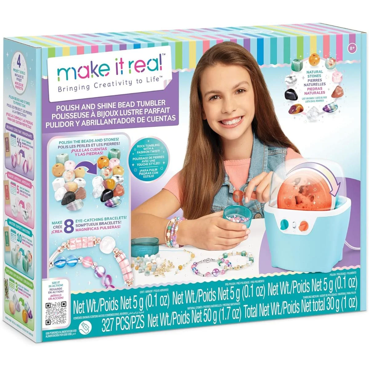 Set de lustruit pietre si margele, Make It Real, Polish And Shine