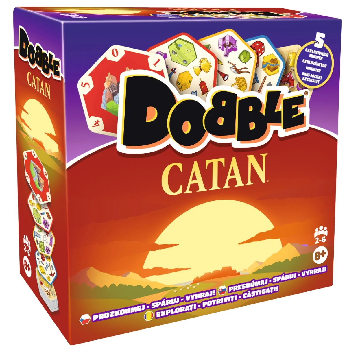 Joc de societate, Dobble Catan, Limba Romana