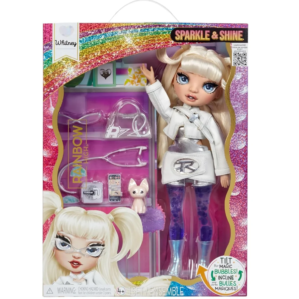 Papusa Rainbow High, Sparkle & Shine, Whitney, 429265