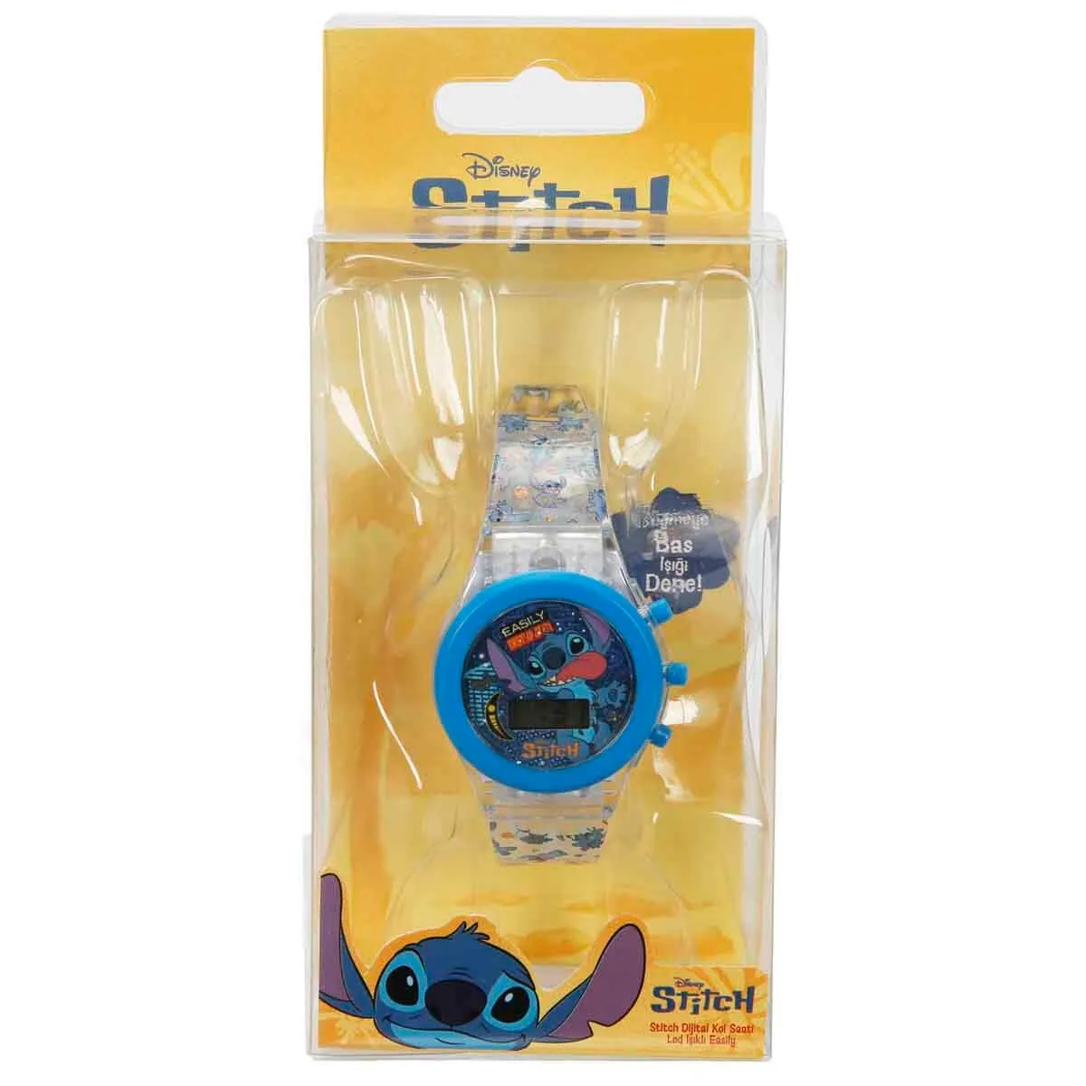 Ceas de mana digital cu lumini, Disney Stitch