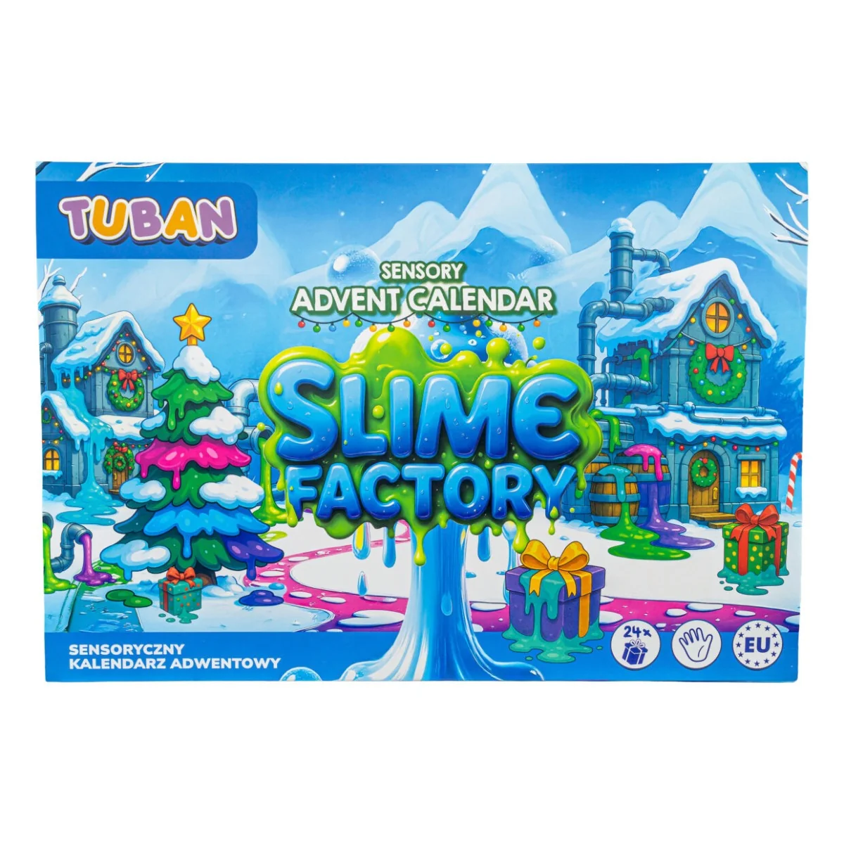 Set DIY experimente, Tuban, Calendar de Advent, Fabrica de slime