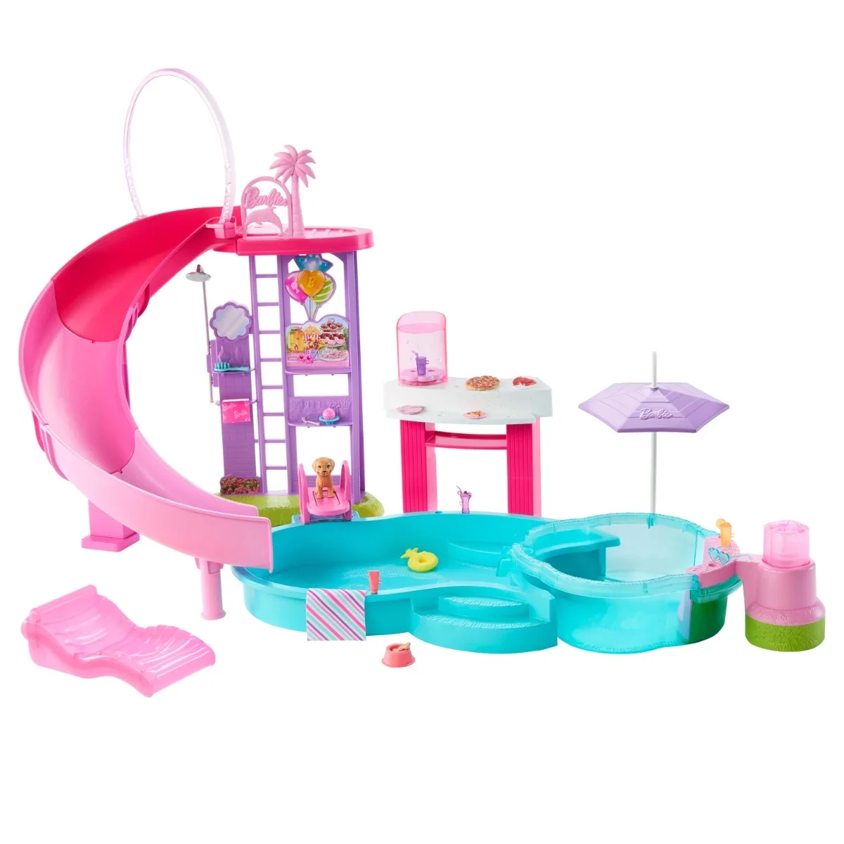 Set de joaca, Barbie, Dream Pool, JFP01